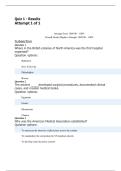 HIMA 250 Quiz 1 &vert; Score 100&percnt; &vert; American Military University
