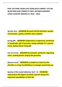 EPHE 142 FINAL EXAM UVIC EXAM WITH CORRECT ACTUAL QUESTIONS AND CORRECTLY WELL DEFINED ANSWERS LATEST ALREADY GRADED A&plus; 2025 &ndash; 2026