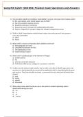 CompTIA CySA&plus; &lpar;CS0-001&rpar; Practice Exam Questions and Answers