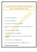 CS6515 EXAM 1 2025&sol;2026 QUESTIONS AND ANSWERS 100&percnt; PASS