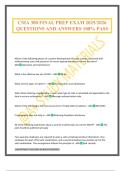 CSIA 300 FINAL PREP EXAM 2025&sol;2026 QUESTIONS AND ANSWERS 100&percnt; PASS