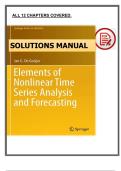 Elements of Nonlinear Time Series Analysis and Forecasting &lpar;Springer&comma; 2017&rpar; &ndash; Jan G&period; De Gooijer &ndash; Complete Solutions Manual &lpar;All 12 Chapters&comma; PDF&rpar;
