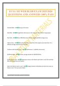 ECSA 102 WEB BLOB EXAM 2025&sol;2026 QUESTIONS AND ANSWERS 100&percnt; PASS