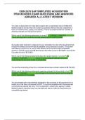 CON 2370 SAP SIMPLIFIED ACQUISITION PROCEDURES EXAM QUESTIONS AND ANSWERS LATEST