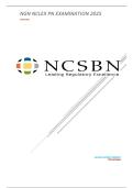 NCLEX PN 2025&sol;2026 &vert;  Latest Release With Expert Rationales