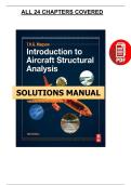 Introduction to Aircraft Structural Analysis &lpar;3rd Edition&comma; 2018&rpar; &ndash; T&period;H&period;G&period; Megson &ndash; Solutions Manual &lpar;All 24 Chapters&comma; PDF&rpar;