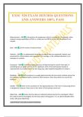 EXSC 520 EXAM 2025&sol;2026 QUESTIONS AND ANSWERS 100&percnt; PASS