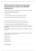CNA Prometric Exam&vert; Prometric cna Practice Exam Questions and Correct Answers Latest 2025&sol;2026 Guaranteed Pass