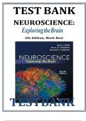 Test Bank for Neuroscience Exploring the Brain 4th Edition by Mark F&period; Bear&comma; Barry W&period; Connors&comma; Michael A&period; Paradiso &vert;Complete Answer&vert;&vert;Latest Update