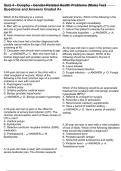 Quiz 4 - Dunphy - Gender-Related Health Problems &lpar;Male&rpar; Test Questions and Answers Graded A&plus;