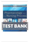Test Bank for Pharmacology and the Nursing Process 10th Edition By Linda Lilley&comma; Shelly Collins&comma; Julie Snyder &vert; 9780323827973 &vert; &vert;Chapter 1-58 ISBN&colon; 9780323827973 All Chapters with Answers and Rationals 2025 UPDATE