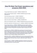 Zeta Phi Beta Sorority Inc&period; 2024-2025 Test&colon; Founders&comma; Symbols & Chapter Facts
