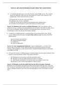 The University of Alabama Capstone College of Nursing NUR 521 Advanced Pharmacology Exam 3&lowbar; Over 600&plus; Questions and Answers with Rationales&lowbar; Updated 2025&sol;26&period; 