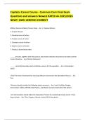Captains Career Course - Common Core Final Exam Questions and answers Newest RATED A&plus; 2025&sol;2026 NEW&excl;&excl; 100&percnt; VERIFIED CORRECT 