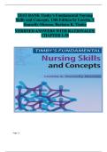 Timby&rsquo;s Fundamental Nursing Skills and Concepts &ndash; 13th Edition &lpar;Loretta A&period; Donnelly-Moreno & Barbara K&period; Timby&rpar; &vert; Complete Test Bank with Verified Answers and Rationales