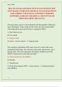 REX-PN EXAM AND PRACTICE EXAM NEWEST 2025&sol; 2026 TEST BANK&vert; COMPLETE 650 REAL EXAM QUESTIONS AND CORRECT DETAILED ANSWERS &lpar;VERIFIED ANSWERS&rpar; ALREADY GRADED A&plus;&vert; REX-PN EXAM  PREP &lpar;MOST RECENT&excl;&excl;&rpar;