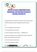 HECM Exam Practice 2025&sol;2026 &ndash; 100&plus; Questions & Answers &vert; Reverse Mortgage&comma; HUD Counseling&comma; FHA Rules &vert; Housing Finance
