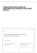ETHAN TEXES STUDY GUIDE 195 QUESTIONS WITH COMPLETE SOLUTIONS 2025&sol;26&period;