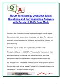 HECM Terminology Exam 2025&sol;2026 &ndash; 90&plus; Questions & Definitions &vert; Reverse Mortgage&comma; FHA&comma; Loan Terms &vert; Housing Finance