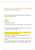   EPC 4E TEST EXAM QUESTIONS AND ANSWERS LATEST 2025-2026 UPDATE
