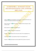 UCSB EEMB 2 &ndash; ECOLOGY EXAM 2025&sol;2026 QUESTIONS AND ANSWERS 100&percnt; PASS