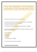 WGU D103 MIDTERM 1 EXAM 2025&sol;2026 QUESTIONS AND ANSWERS 100&percnt; PASS