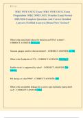 MKC SWE USCG Exam&sol; MKC SWE USCG Exam  Preparation &sol;MKC SWE USCG Practice Exam Newest  2025&sol;2026 Complete Questions And Correct Detailed  Answers &lpar;Verified Answers&rpar; &vert;Brand New Version&excl;&excl; 