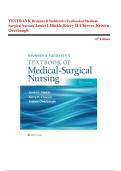 TEST BANK Brunner & Suddarth-s Textbook of Medical-Surgical Nursing Janice L Hinkle&comma; Kerry H&period;