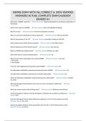 NSPIRE EXAM WITH ALL CORRECT & 100&percnt; VERIFIED ANSWERS&vert;ACTUAL COMPLETE EXAM&vert;ALREADY GRADED A&plus;