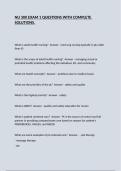 NU 300 EXAM 1 QUESTIONS WITH COMPLETE SOLUTIONS&period;