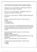 CITP 2102 Exam 2 Questions With Complete Solutions