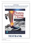 Test Bank for Anatomy&comma; Physiology&comma; & Disease An Interactive Journey for Health Professionals 3rd Edition by Colbert&comma; All Chapters&period;pdf