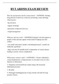 RVT ARDMS EXAM REVIEW QUESTIONS AND ANSWERS 2025