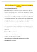 EEE 334 Exam 2025 Latest Update with complete solutions&period;