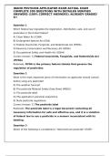 IDAHO PESTICIDE APPLICATOR EXAM ACTUAL EXAM COMPLETE 200 QUESTIONS WITH DETAILED VERIFIED ANSWERS &lpar;100&percnt; CORRECT ANSWERS&rpar; &sol;ALREADY GRADED A&plus;