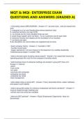 MQT & MQI- ENTERPRISE EXAM QUESTIONS AND ANSWERS &lpar;GRADED A&rpar;