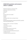 CNUR 203 questions and answers rated A&plus; updated