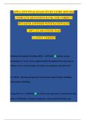 APPA CEFP FINAL EXAM STUDY GUIDE 2025&sol;2026  COMPLETE QUESTIONS BANK AND CORRECT  DETAILED ANSWERS WITH RATIONALES  &vert;&vert; 100&percnt; GUARANTEED PASS  <LATEST VERSION 