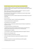  BUSI 400 Final Exam Questions with Correct Answers Latest Update 2025-2026