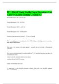 BUNDLED&semi;&semi;&semi;ICU BKAT Verified Exam Questions and Answers 2026&sol;2027