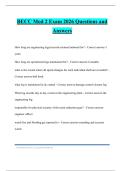 BECC Mod 2 Exam 2026 Questions and Answers