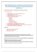 2025 HESI RN Exit Exam &vert; Real Questions & Verified Answers  PDF &vert; 100&percnt; Updated & Accurate &vert; Actual Exam Content to  Pass First Try
