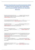 National Guardianship Association Examination &ndash; Certified Guardian Knowledge and Ethics Assessment