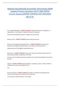 National Guardianship Association Terminology Exam &ndash; Key Legal and Ethical Concepts Review