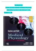 Test Banks For Guyton and Hall Textbook of Medical Physiology 14th Edition by John E&period; Hall&semi; Michael E&period; Hall&comma; Chapters 1 - 86