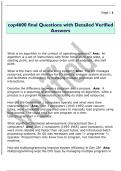 cop4600 final Questions with Detailed Verified  Answers