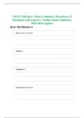 GOVT 220 Quiz 2 Week 6 Module 6 Worldview II Questions And Answers &vert; Verifies Study Solutions &vert; 2025-2026 Updates