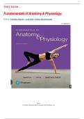 Fundamentals of Anatomy and Physiology&comma; 11th Edition TEST BANK by Frederic H Martini&comma; Verified Chapters 1 - 29&comma; Complete Newest Version