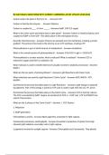 BZ 440 EXAM 2 QUESTIONS WITH CORRECT ANSWERS LATEST UPDATE 2025-2026