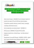 GARP SCR &ndash; Chapter 7 &lpar;2025&sol;2026&rpar; &vert; 100&plus; Questions &vert; Climate Scenario Analysis&comma; RCPs&comma; SSPs & Net Zero Strategies &vert; Sustainability Certification